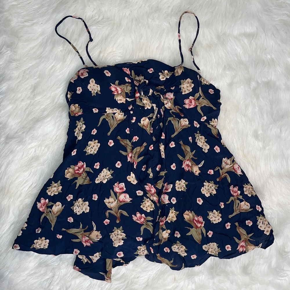 Flower flowy summer blouse